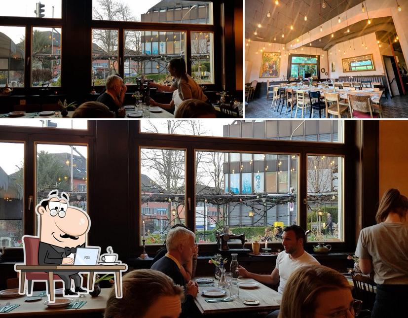 Dai un'occhiata agli interni di Moudi's Lecker Garten