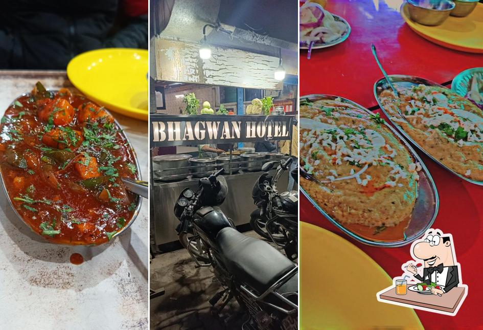 Food at Bhagwan Hotel