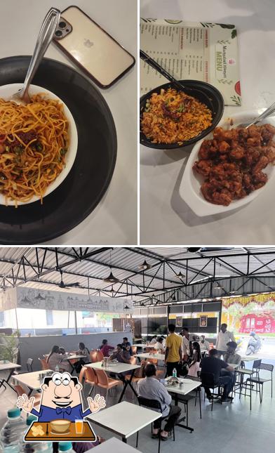 Take a look at the picture showing food and interior at Madhuban kitchen