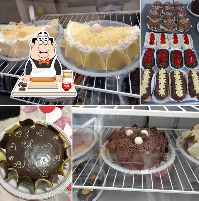 Desfrute de uma das sobremesas