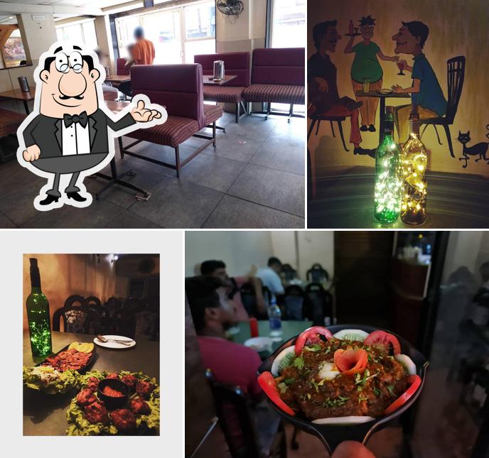 The interior of Rachana Bar and Restaurant