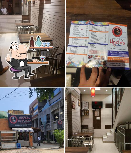 Take a seat at one of the tables at UNCLE'S KITCHEN