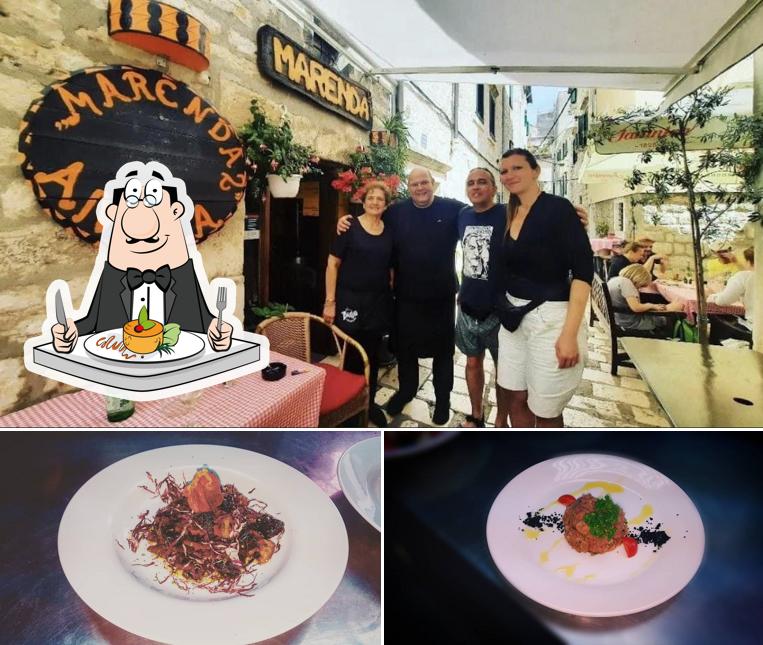 Cibo al Konoba Marenda