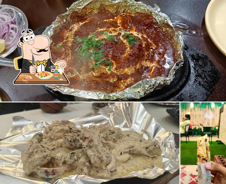 Food at Lazeez Family Restaurant