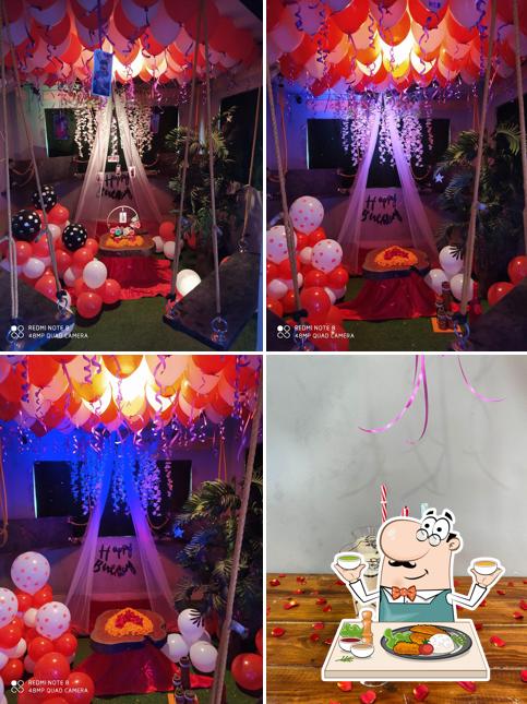 Food at Black Heart Cafe