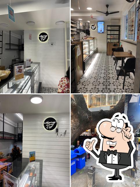 The interior of Coffee Shastra - Adyar