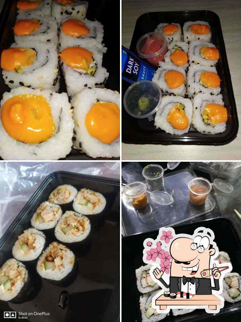 Order different sushi options