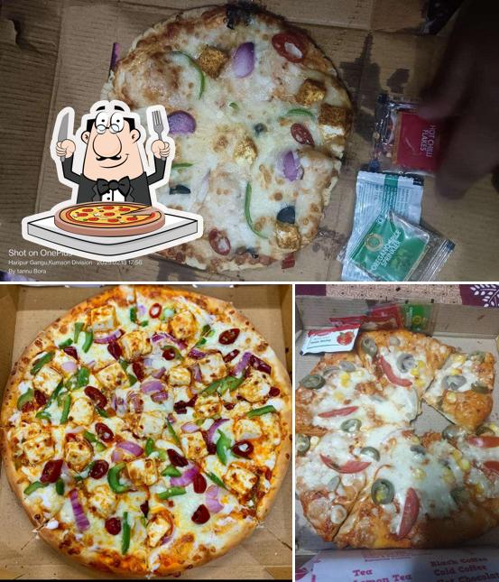 Try out pizza at Pizza Slices