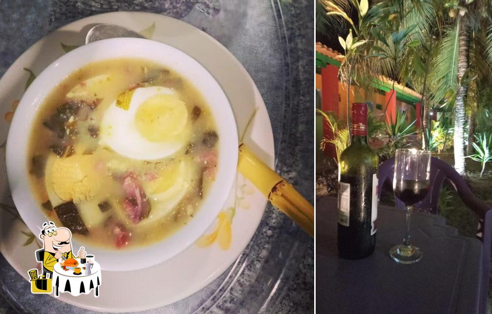 Comida em Raquel Restaurante Beach