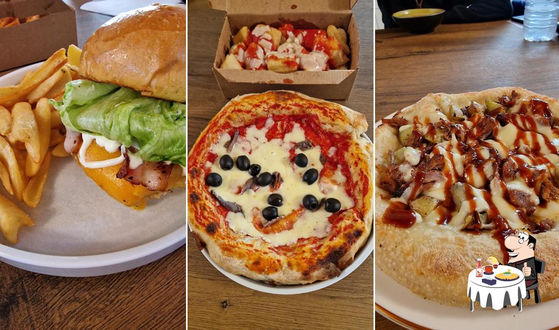 Ordina un hamburger a Toomangi Fine Street Food