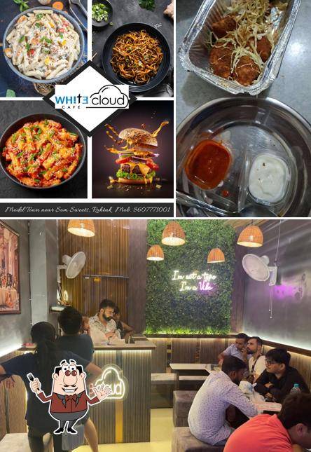 This is the photo depicting food and interior at White Cloud Cafe