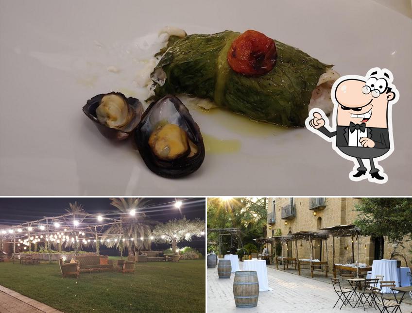 La immagine di interni e cibo da Tenuta Savoca