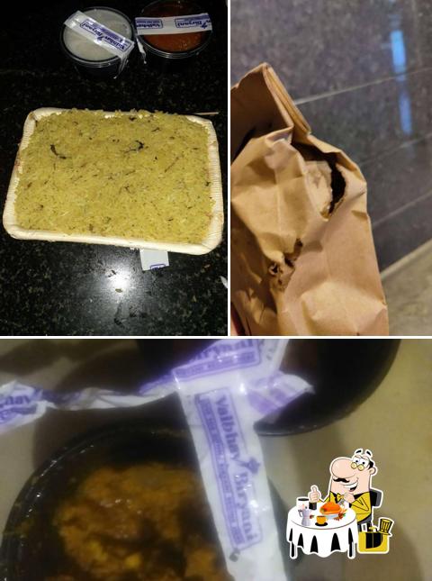 Food at Vaibhav Biryani