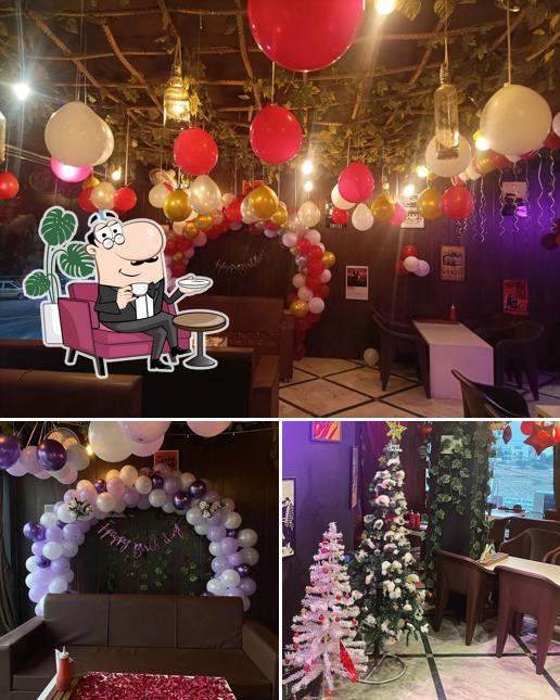 Among different things one can find interior and exterior at Prime cafe