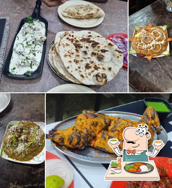 Food at Rabbana Restaurant