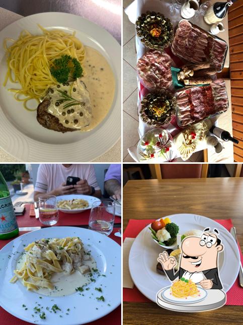 Spaghetti alla carbonara al Pizzeria Ristorante La Sila