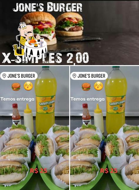 Sanduíche de carne de porco desfiada em Jone's Burger