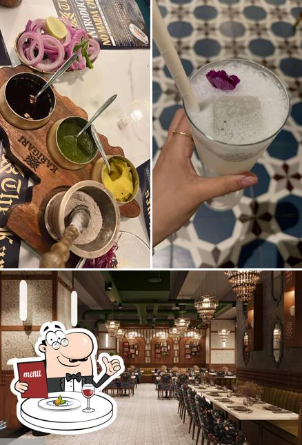 The restaurant's food and interior