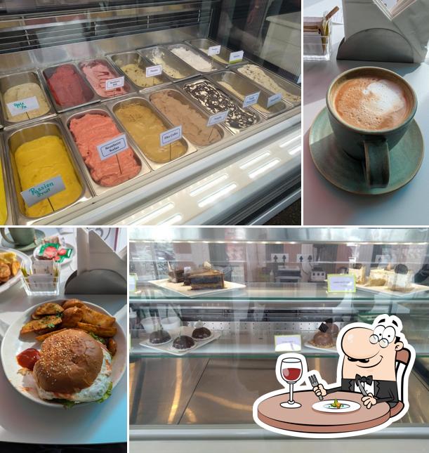 Food at Stellar Gelato & Cafe