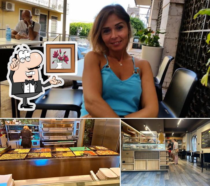 Gli interni di Da Cristina