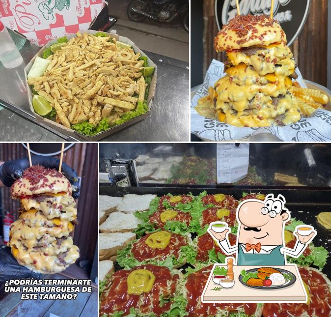 Platos en Garage Burguer