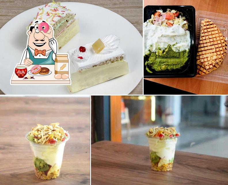 Freshco's - The Health Cafe serves a range of desserts
