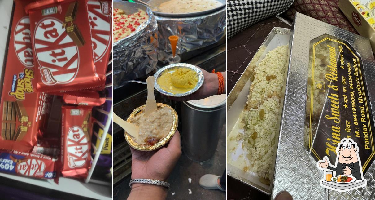 Meals at Hina sweets