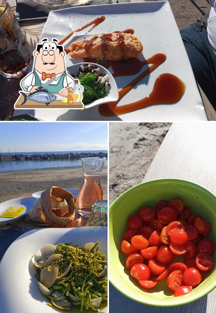 Salmone grigliato al Tiki Beach
