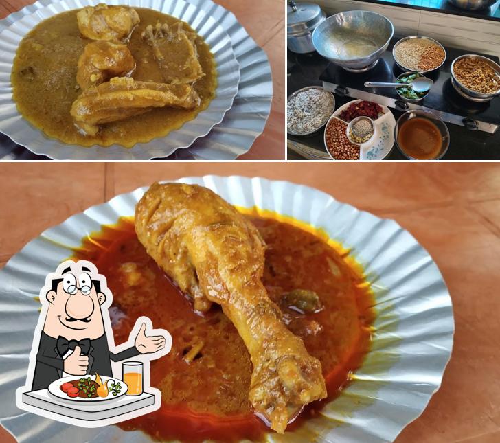 Food at Shilpa's Halli Mane Rottis