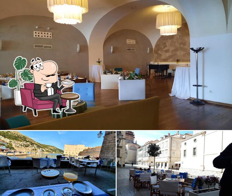 Dai un'occhiata agli interni di Gradska kavana Arsenal Restaurant