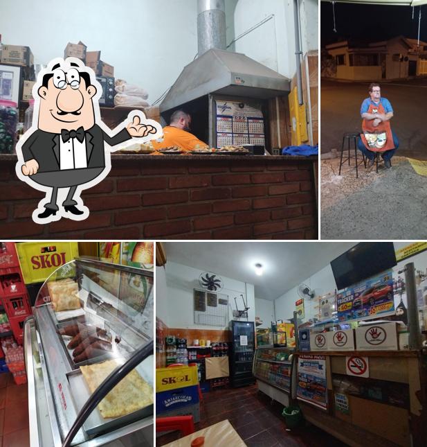 O interior do Bar do Luiz
