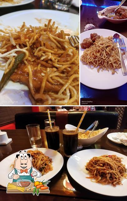 Spaghetti bolognese at Chung Wah Chinese Restaurant