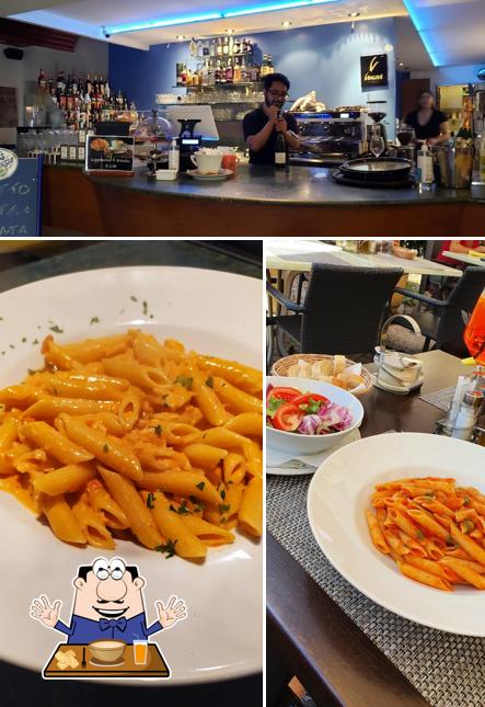 Questa è la immagine che presenta la cibo e bancone da bar di La Mandragola