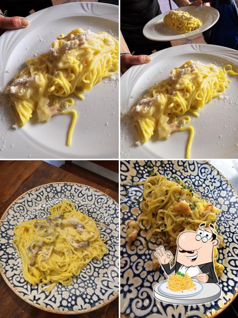 Spaghetti alla carbonara al La Piccola Osteria