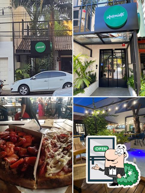 O exterior do Antonieta Pizzaria & Delivery