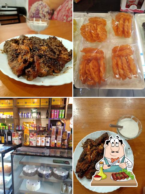 Baby back ribs at Imperial Bake house