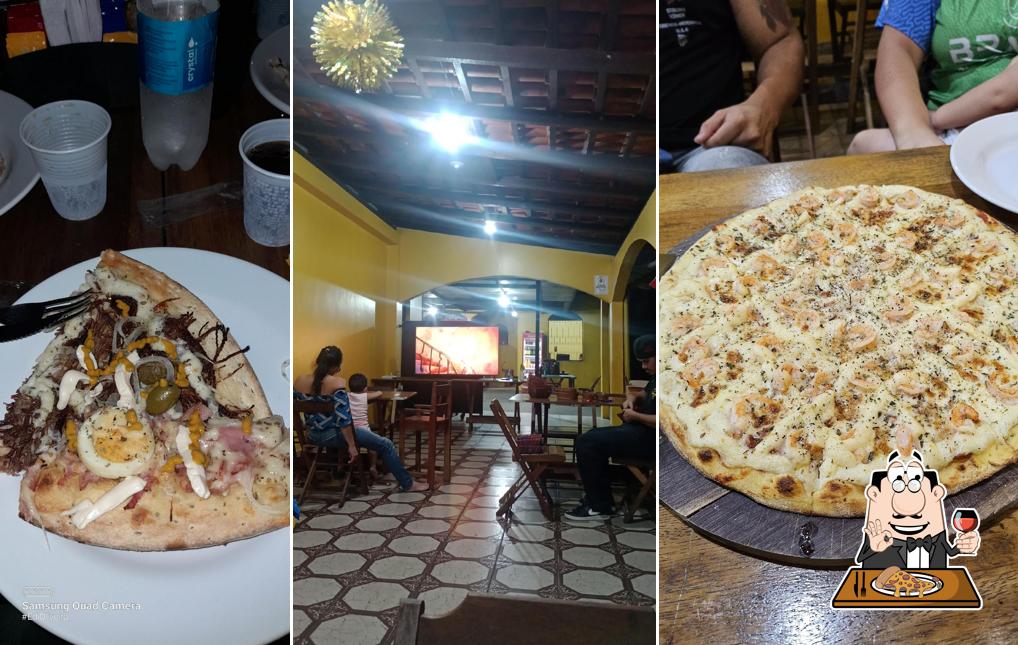 Experimente pizza no Saboratta Pizzaria