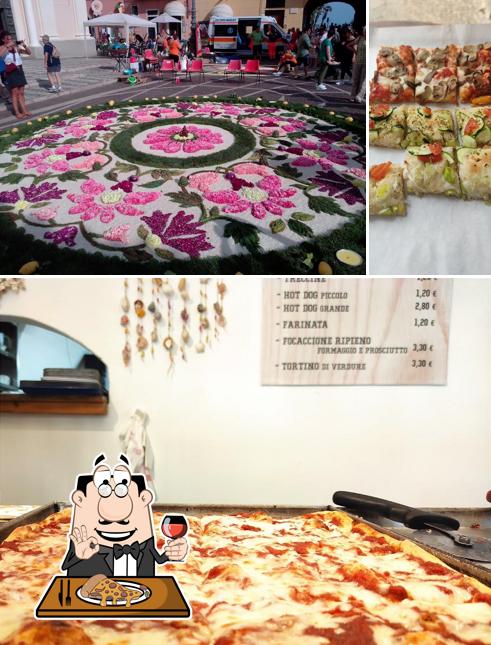 A Tracce di Pizza, puoi ordinare una bella pizza