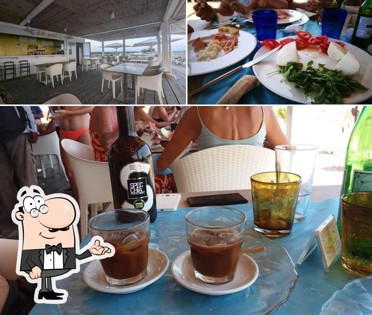 Gli interni di Lido Gold Lounge Restaurant