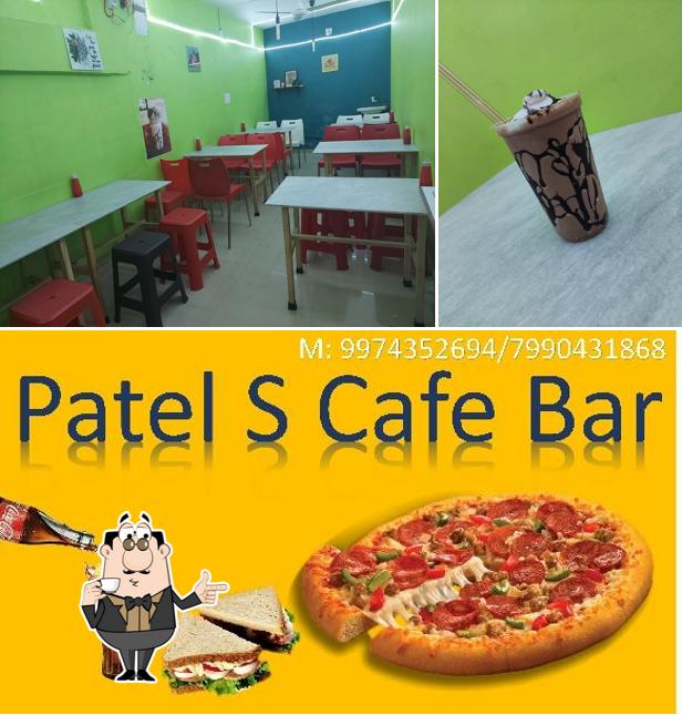 Enjoy a drink at Patel s cafe bar