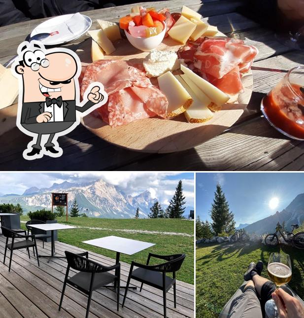 Gli esterni di Masi Wine Bar Cortina