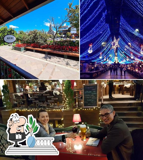 Entre diferentes coisas, exterior e interior podem ser encontrados no NENI Café Bar Restaurante