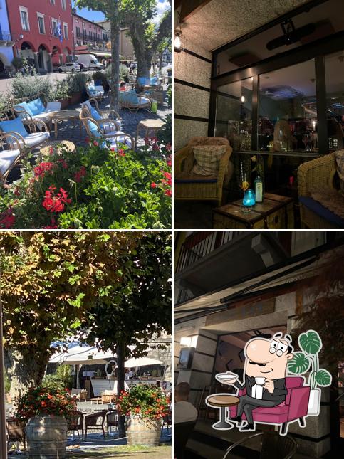 Gli interni di Lago Bar