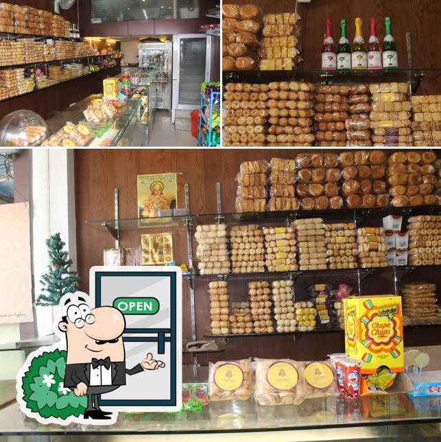 The restaurant's exterior and beer