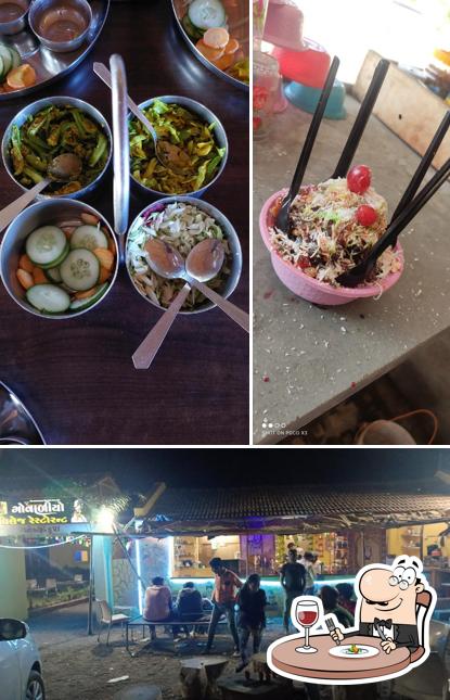 The restaurant's food and exterior