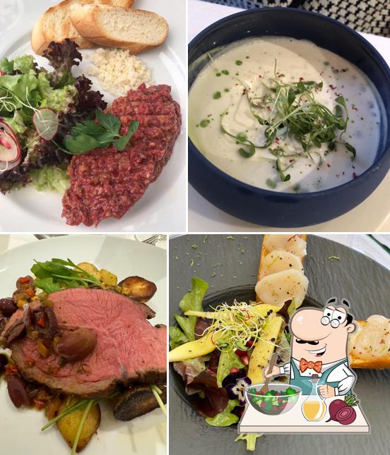 Insalata di barbabietole al Romantik Hotel de l'Ours