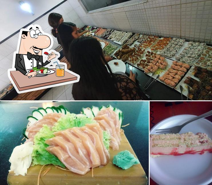 Comida em Restaurante Hakata - Chinesa, Japonesa, Sushi, Yakisoba