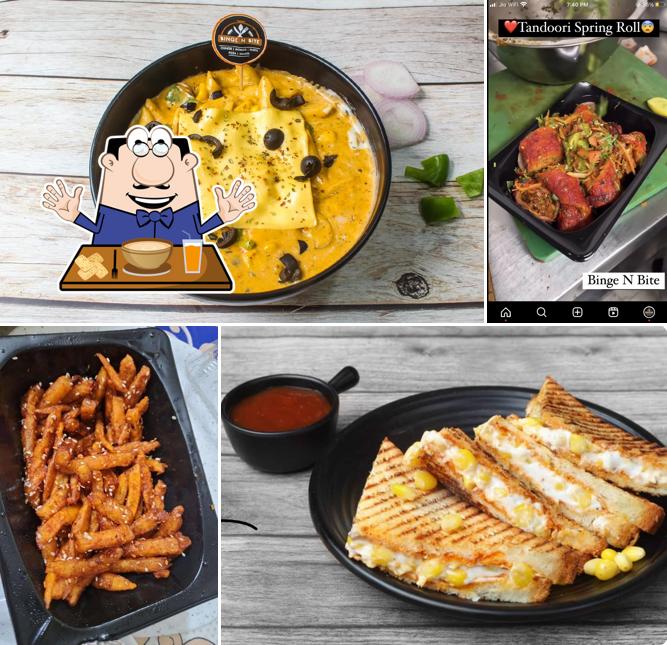 Food at Binge N Bite