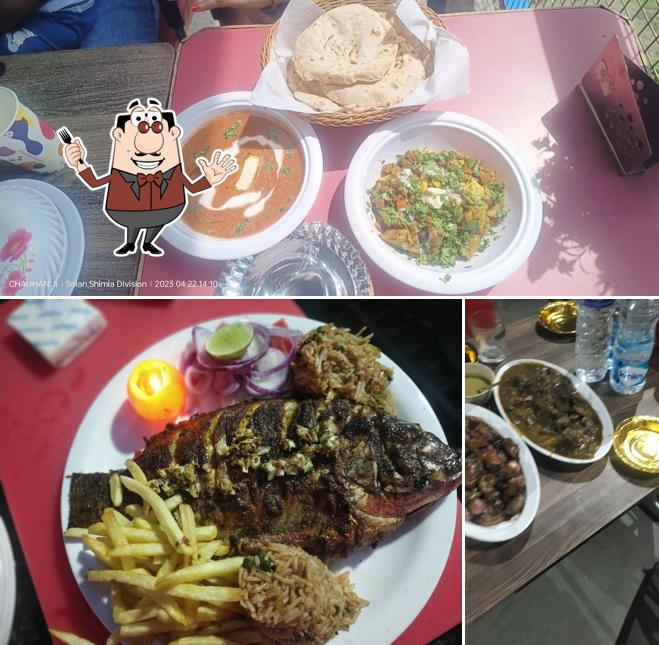 Food at Dhalta Suraj Restaurant