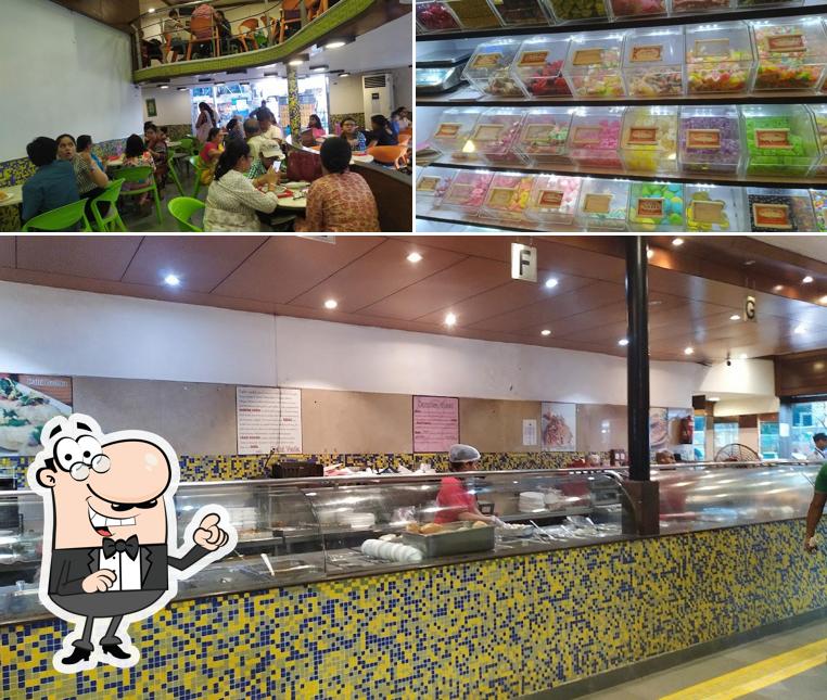 The interior of Haldiram
